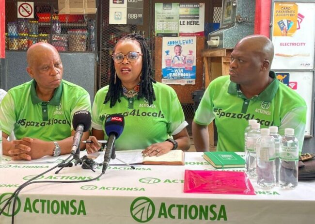 ActionSA proposes #Spaza4Locals Bill to regulate spaza shops