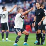 Manchester United star Matthijs de Ligt sticks the knife in on shamefaced referee David Coote
