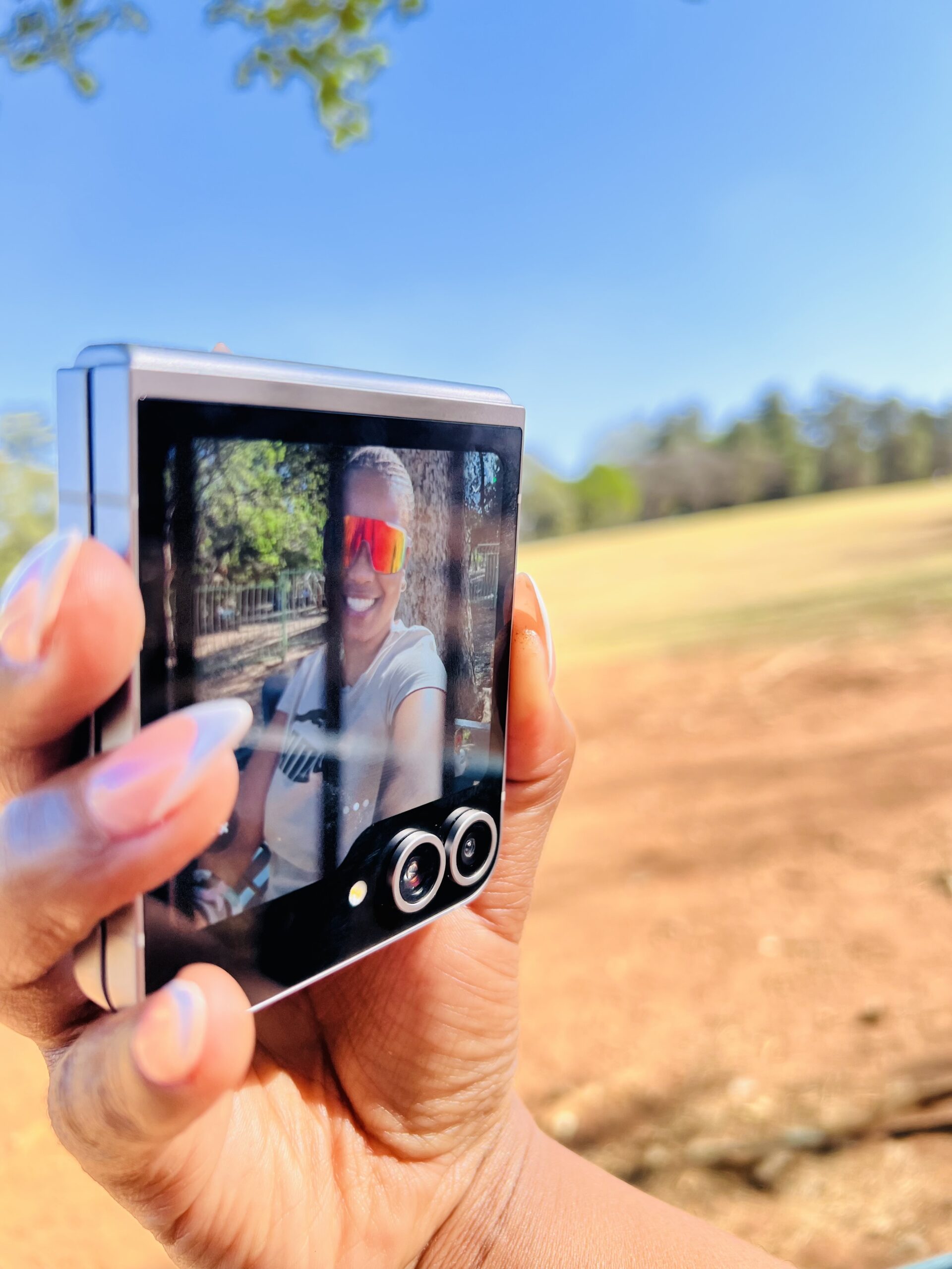 New Galaxy Z Flip 6 good companion for content creators
