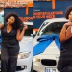 Rethabile Khumalo buys a new car (Video)