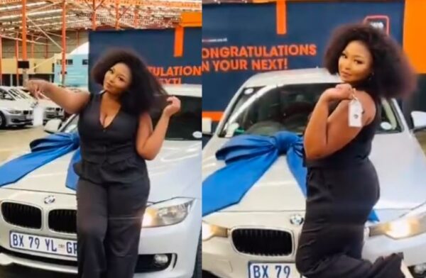 Rethabile Khumalo buys a new car (Video)