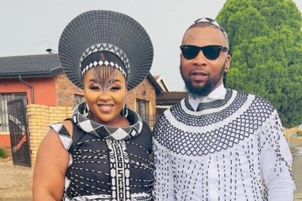 Gogo Skhotheni and her husband Monde Shange are back together