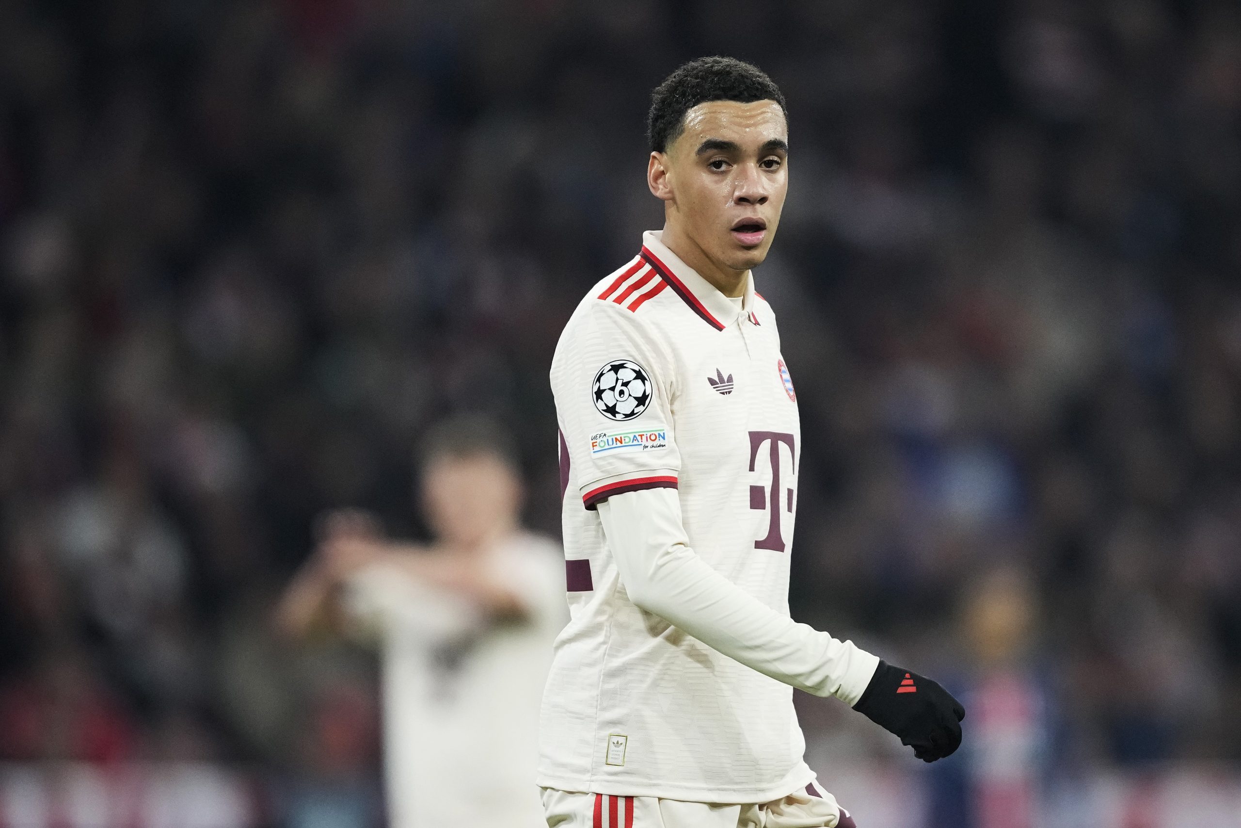‘When we got on the pitch, I remember seeing him playing two-touch with somebody across the entire pitch.  No mistakes. Perfect touch. I had never seen anything like it’: Jamal Musiala explains who impressed him the most on his first day at Bayern Munich
