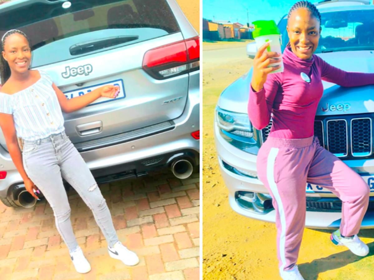 ‘Beauty and the Beast’: Thembinkosi Lorch’s sister flaunts R1.1m Jeep
