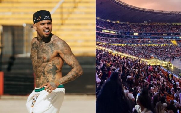 Chris Brown sells out FNB stadium, South Africa