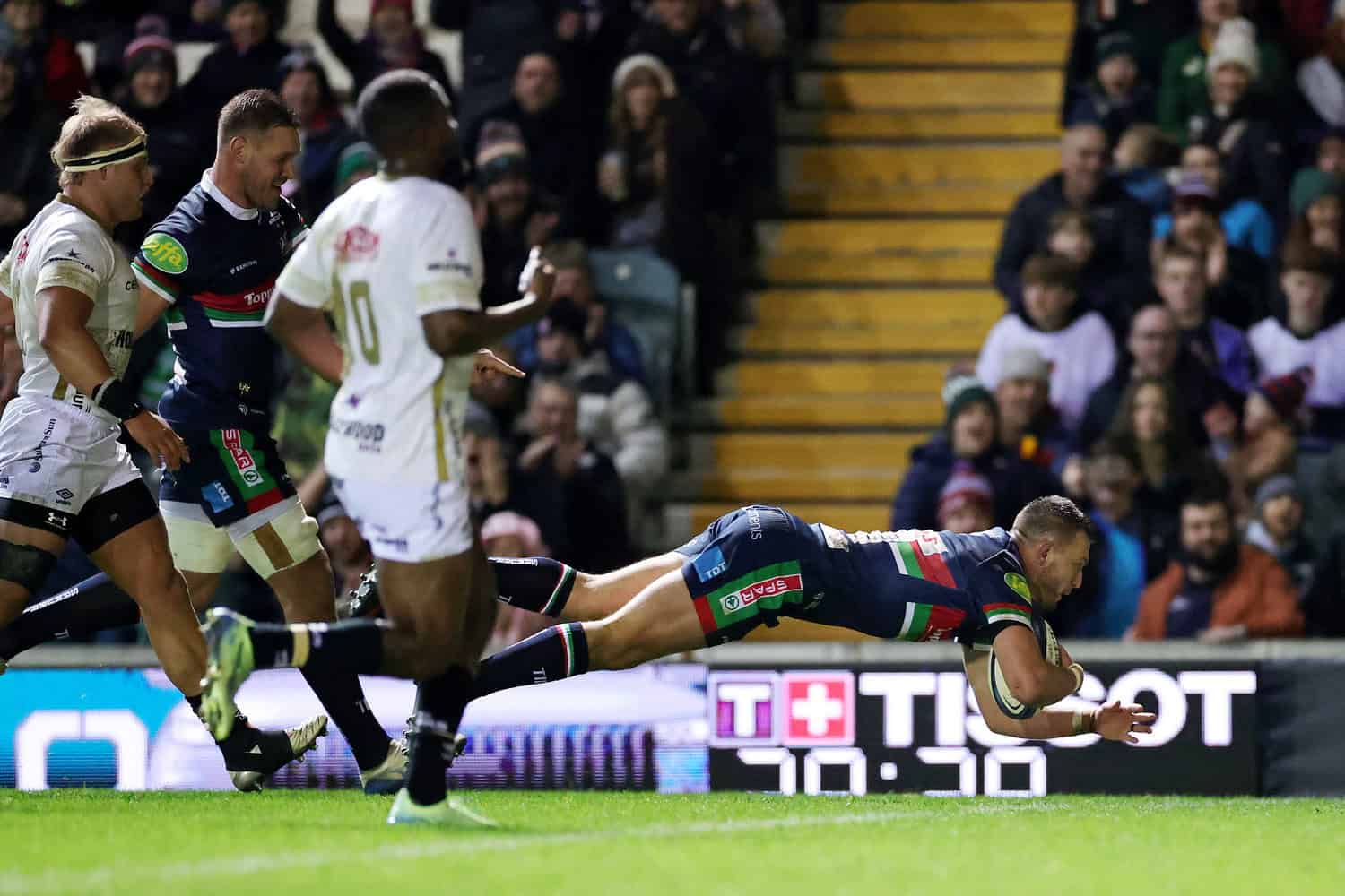 Pollard still thriving at Leicester after demolishing the Sharks