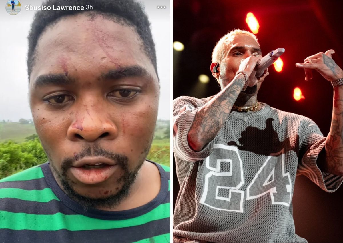 Sbusiso Lawrence: Chris Brown’s SA fans called out over ‘outrage’