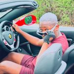 PICTURES: Clement Maosa flexes sleek Ferrari