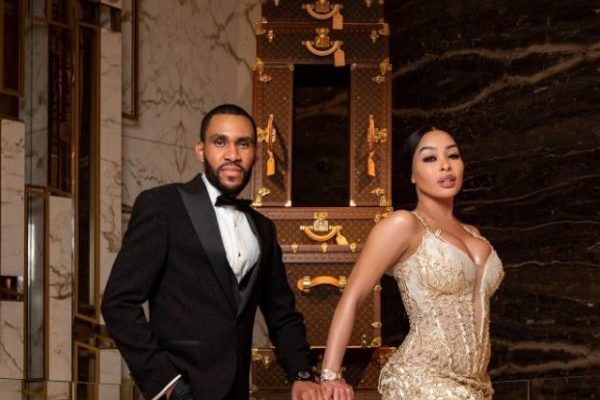 Khanyi Mbau and Kudzai celebrate their 5th anniversary