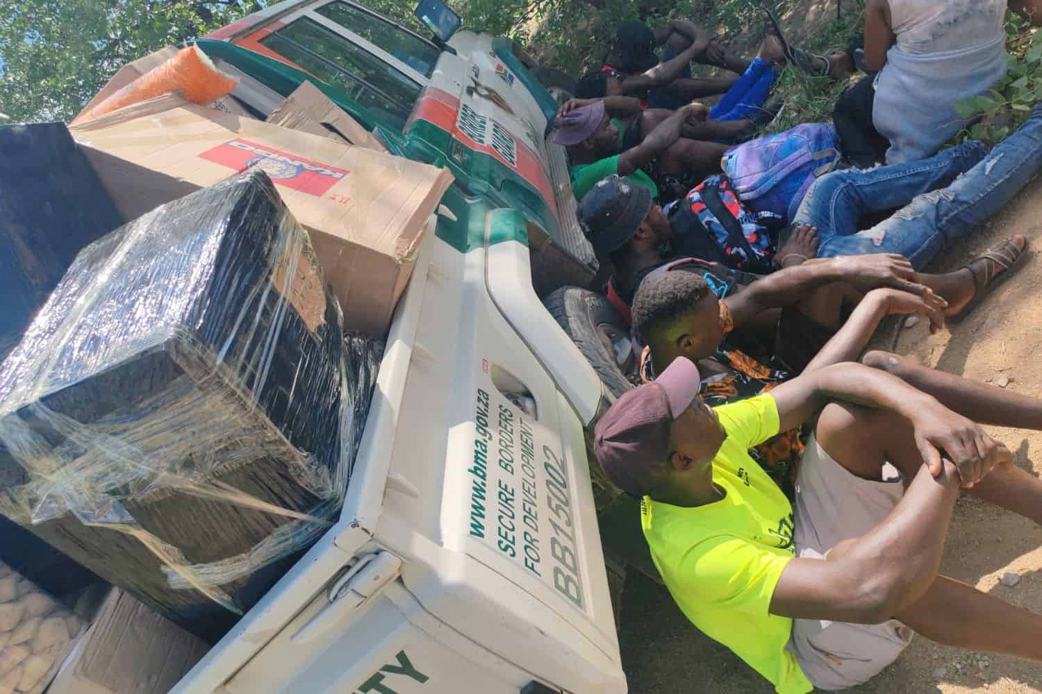 ‘Packed cars and makeshift boats’: 164 nabbed at Beitbridge border in the last 24 hours