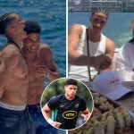 Is Sarah Langa dating Sacha or his TV star brother?