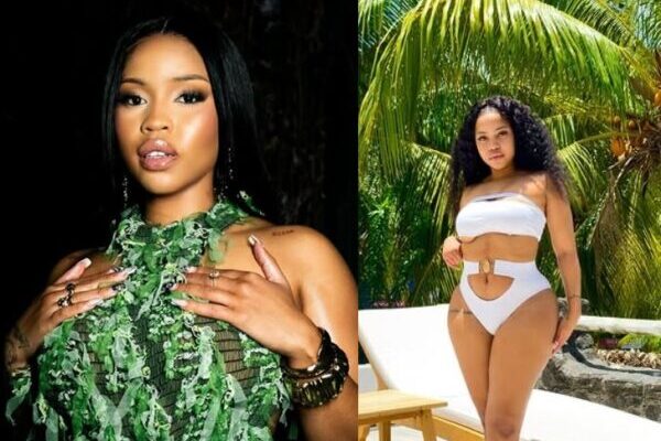 Anele Zondo shows off her postpartum body (Photos)