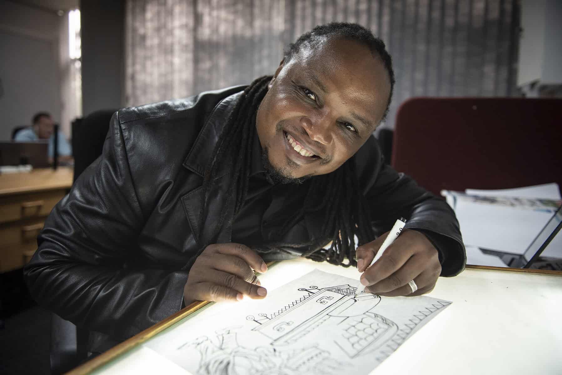 Themba Siwela: Artist behind The Citizen’s ‘provocative’ cartoons