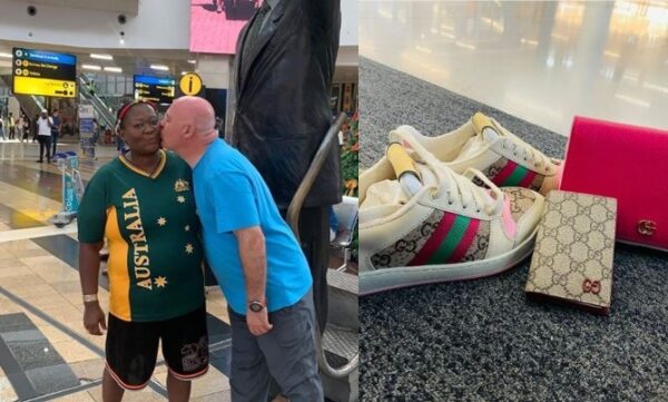 Mama Joy shows off gifts received from husband in France (Photos)