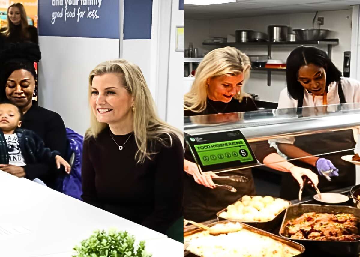 The Duchess of Edinburgh shines light on food security in Lambeth