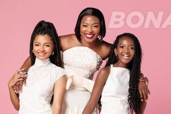 Lerato Mvelase and daughters shine on Bona magazine’s cover