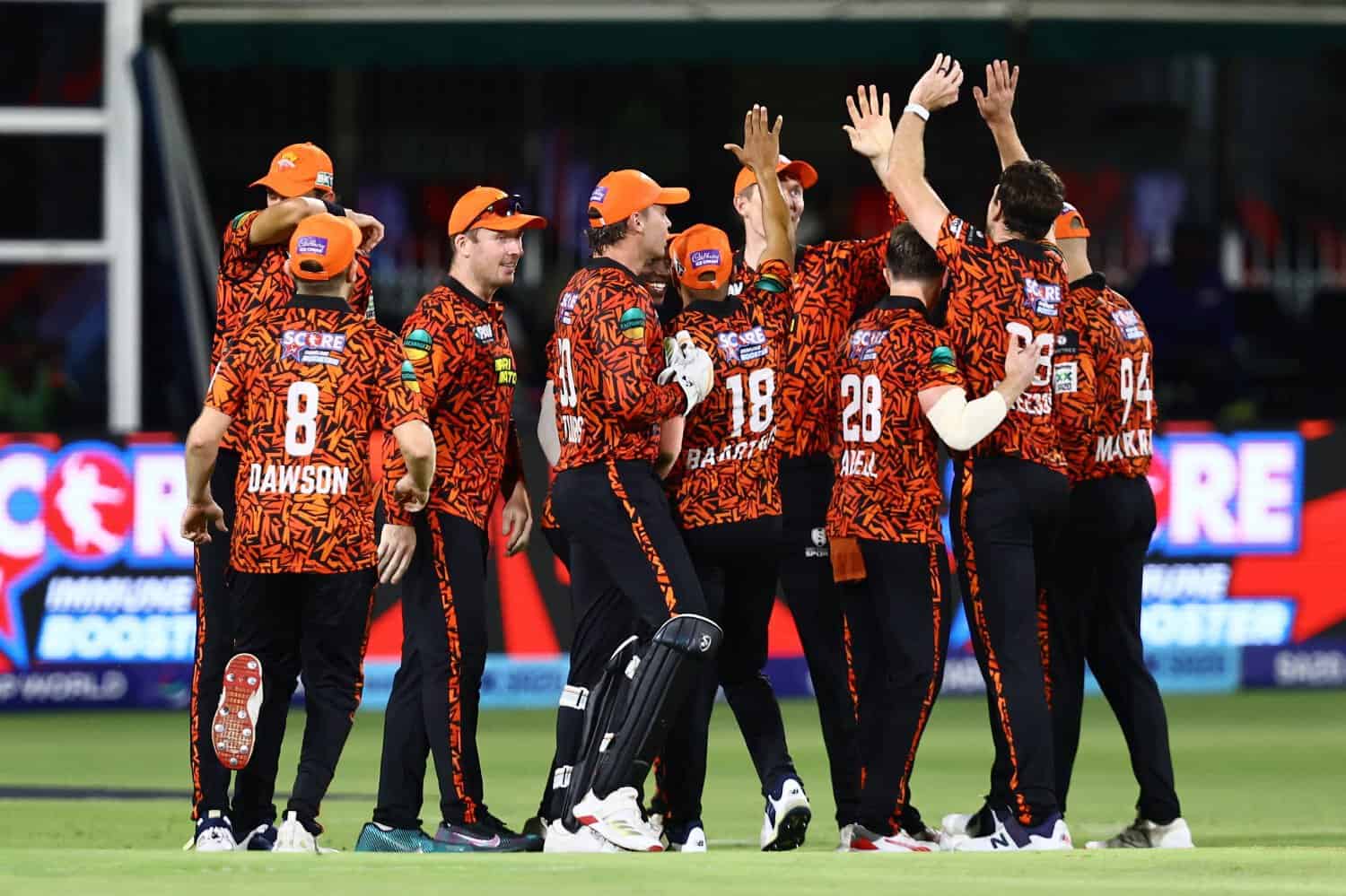 Title holders Sunrisers shine against Super Kings in SA20 clash