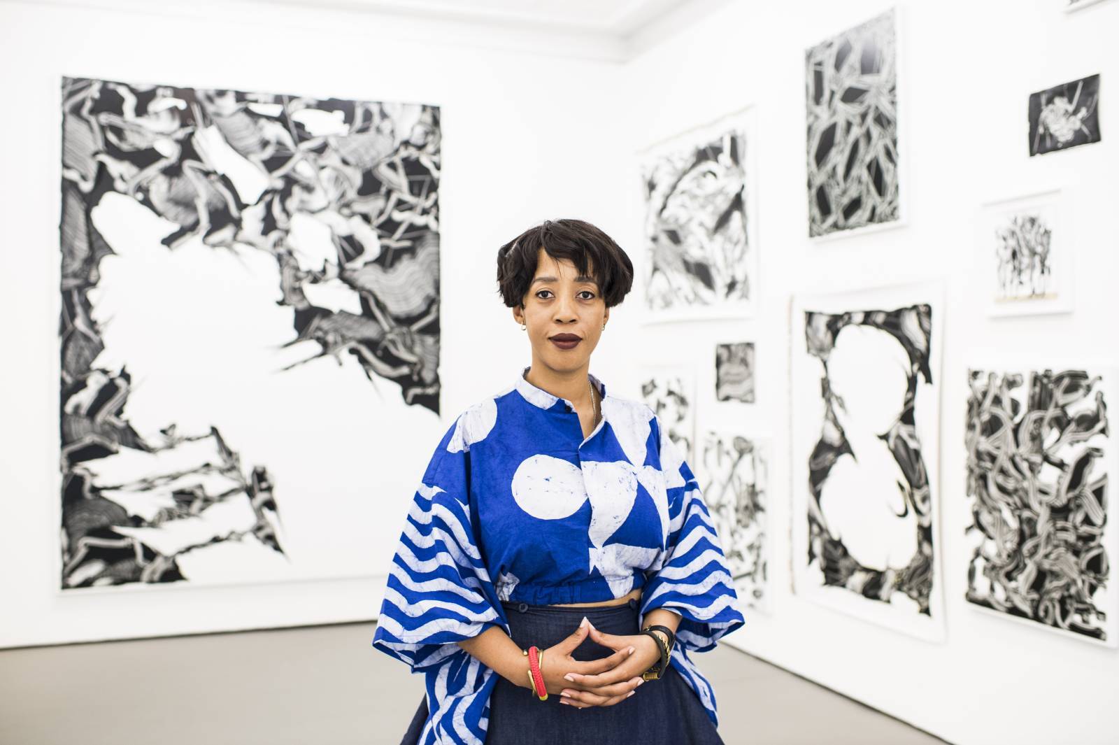Young, black and reclaiming the gallery scene