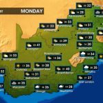 Weather forecast | Monday, 27 January 2025