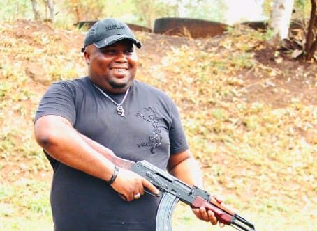 North West councillor explains picture of himself holding AK-47 rifle