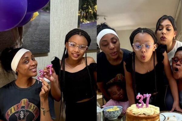 Nadia Nakai celebrates late AKA’s 37th birthday with Kairo and Lynn Forbes (Photos)