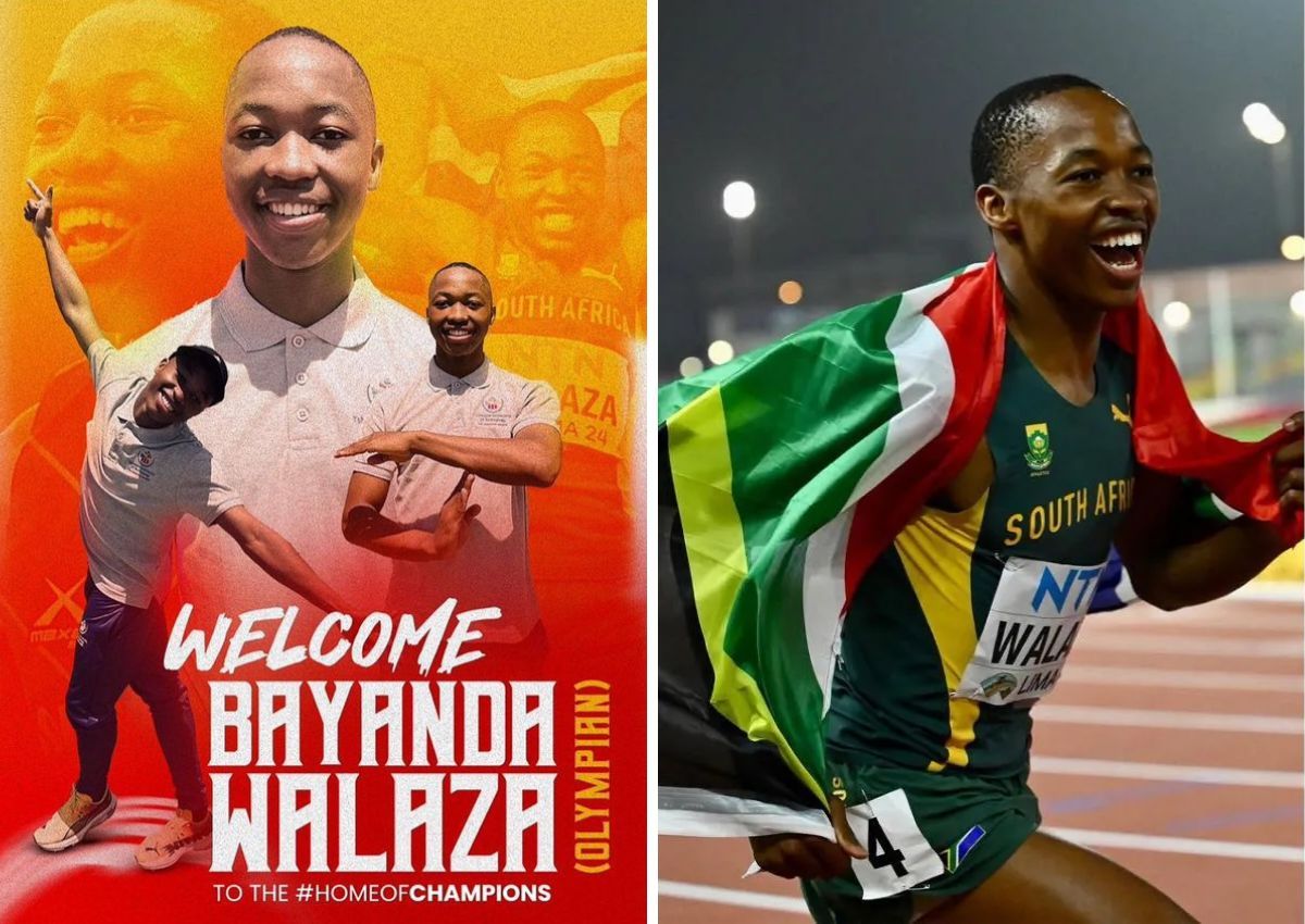 Teen Olympian Bayanda Walaza on why he chose TUT over Tuks