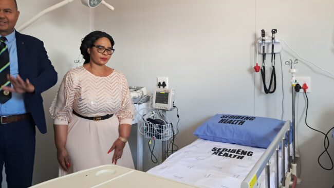 Midvaal clinic reopens eight years after it’s destroyed by protest