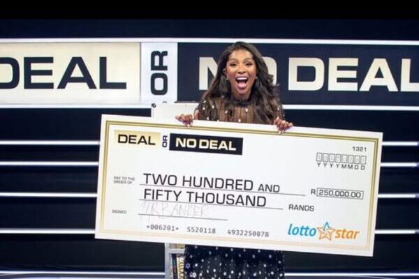 Pearl Modiadie excited to win R250,000 on ‘Deal or No Deal’ show