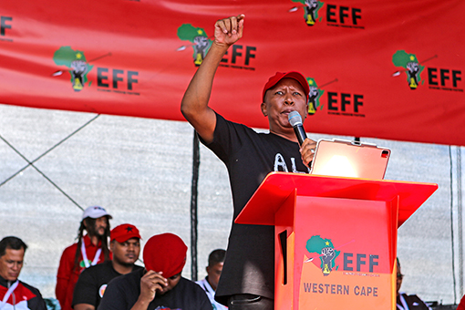 EFF leader Malema unveils new leadership deployments