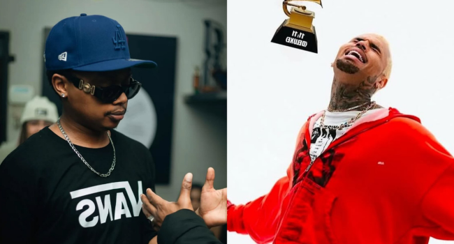 A-Reece Congratulates Chris Brown On His Grammy Win