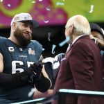 Lane Johnson is looking forward to “many more years to come” with the Eagles