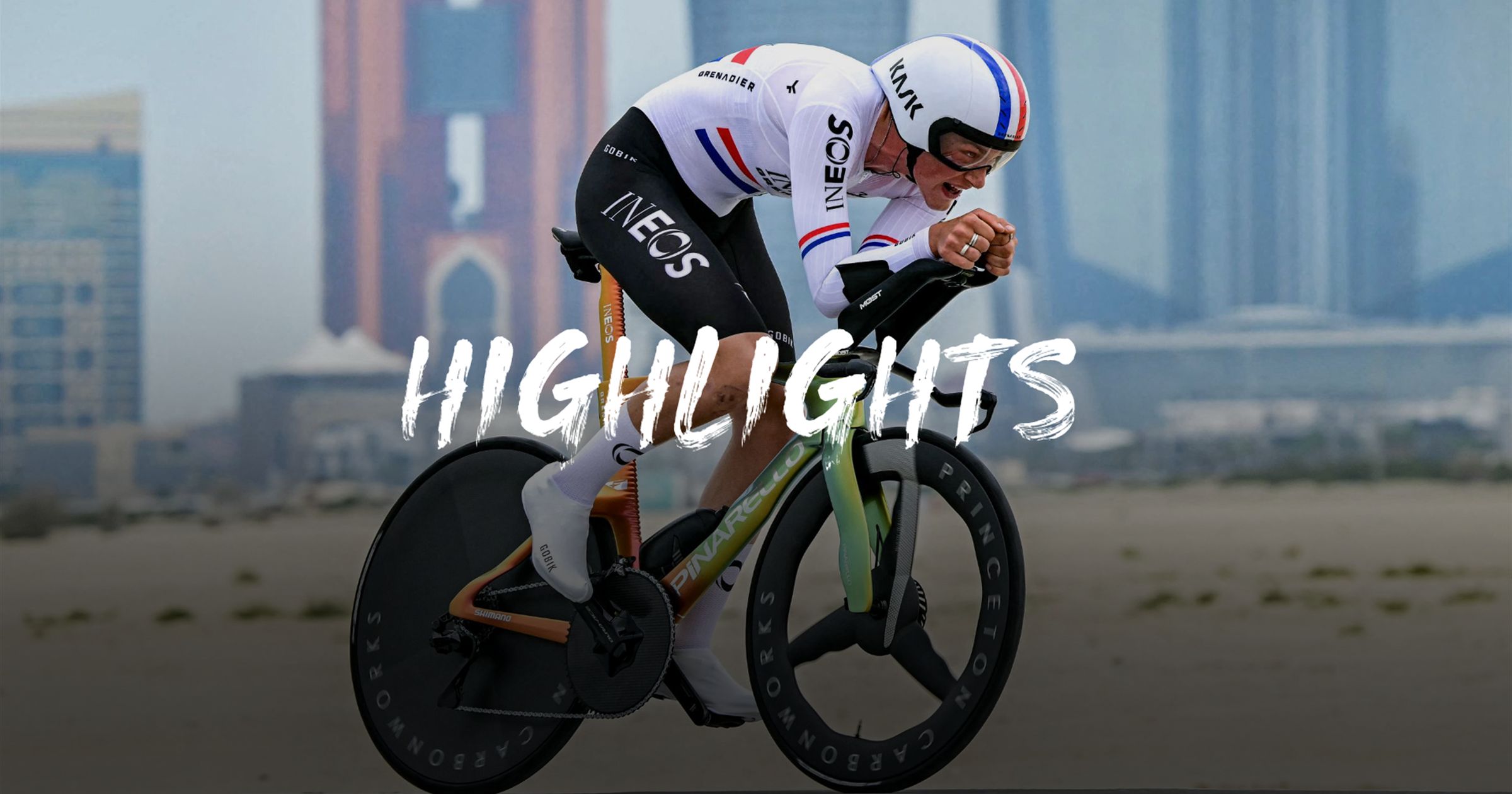 Highlights: Tarling romps to Stage 2 win from Bissegger and Pogacar to claim leader’s jersey