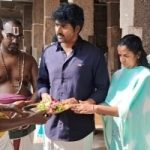 Sivakarthikeyan’s Family Visit to Thalasayan Perumal Temple