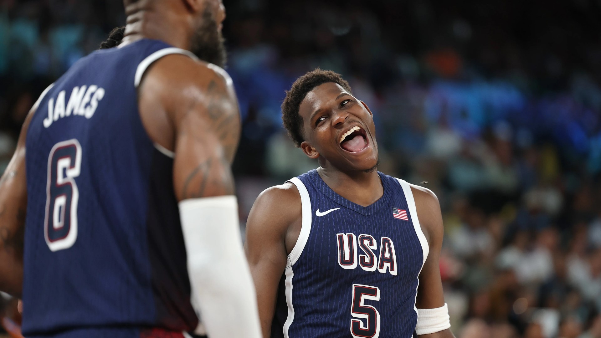 ‘The audacity’ – NBA fans in awe of Anthony Edwards’ insane confidence during bold Olympics exchange with Barack Obama