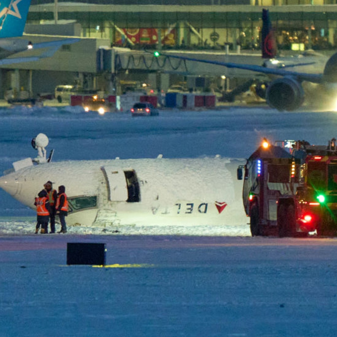 Delta Passenger Speaks Out After Plane Crashes and Flips Upside Down at Toronto Airport