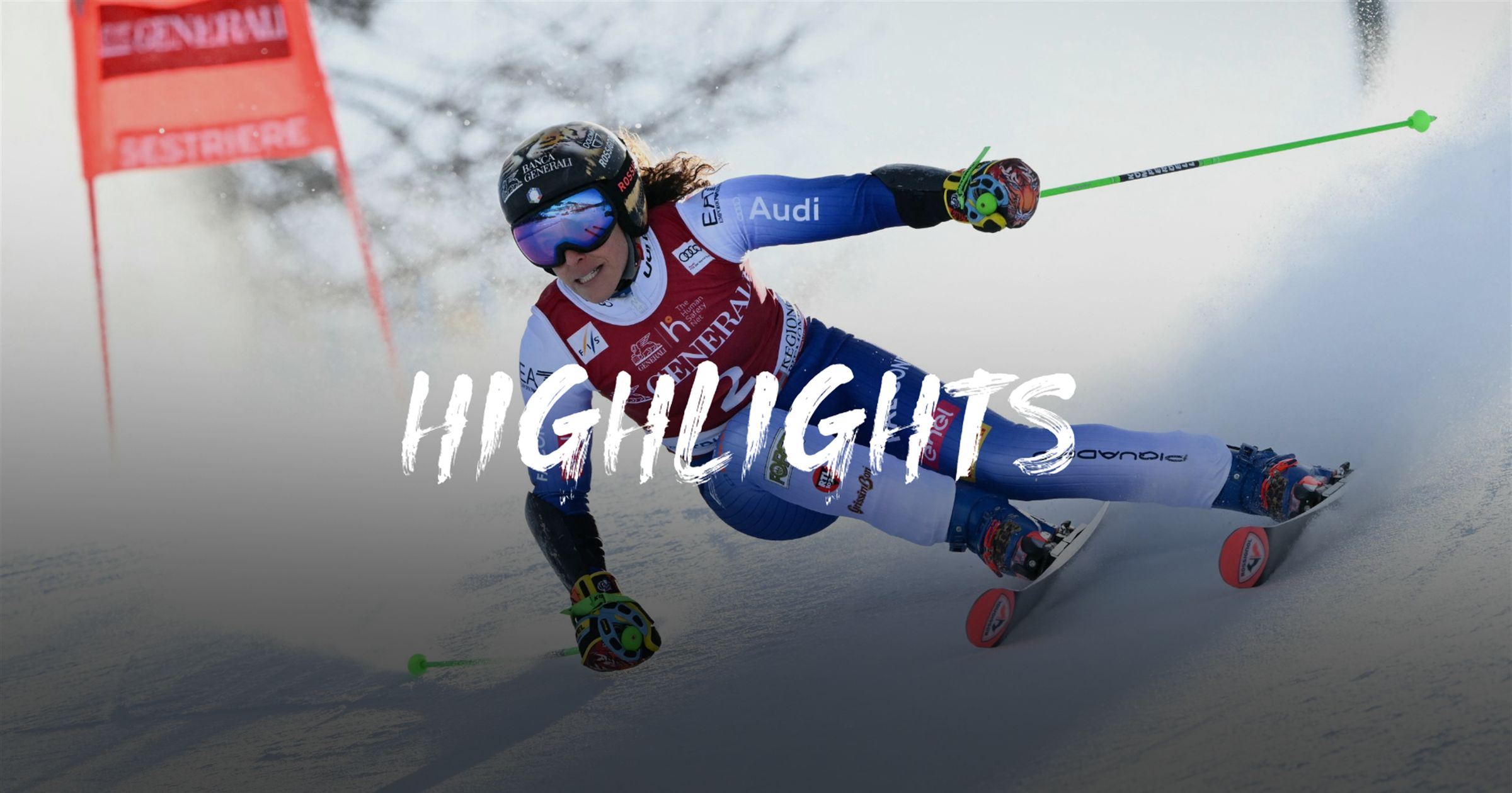 Highlights: Brignone claims giant slalom win on home snow
