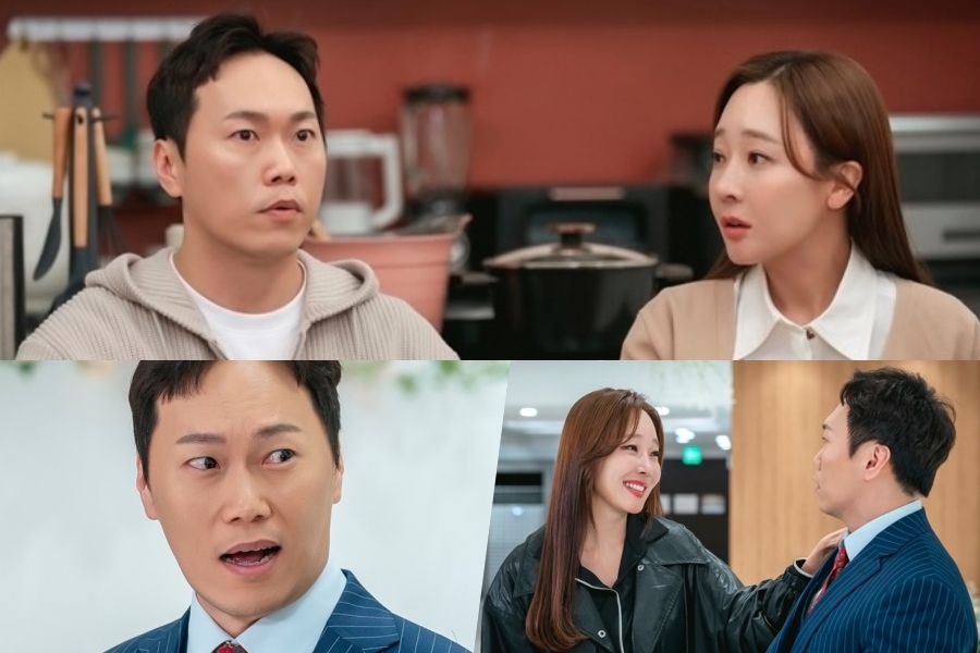 So Yoo Jin And Song Jin Woo Navigate A Comically Tumultuous Marriage In New Sitcom “Villains Everywhere”