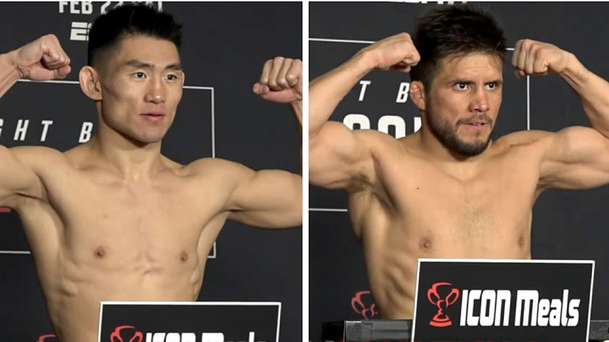 UFC Seattle main event weigh-in video: Henry Cejudo vs. Song Yadong
