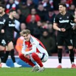 Arsenal’s Premier League title hopes suffer Hammer blow