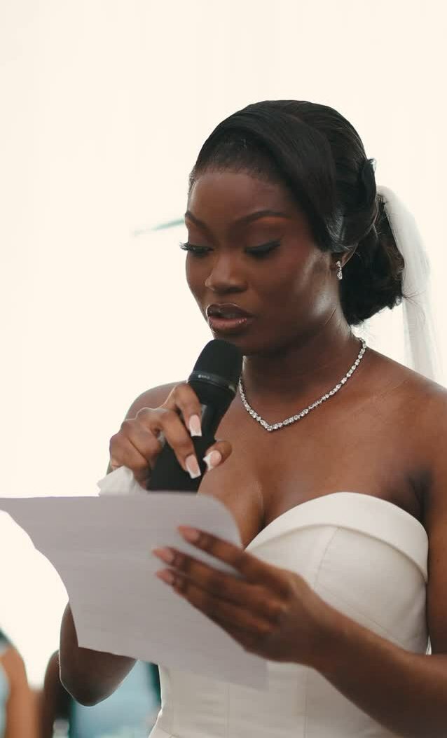 This Bride’s Wedding Vows Will Get You in Your Feelings