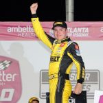 NASCAR at Atlanta results: Christopher Bell wins a thriller after crash on last lap freezes the field