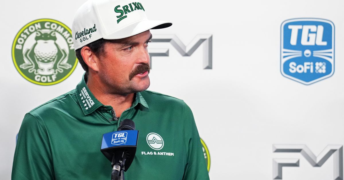 Keegan Bradley’s mustache is gone, cites TGL struggles for going clean-shaven