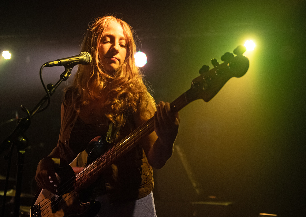 Phoebe Webb of The Takes performed at Madame Lou’s on February 17, 2025