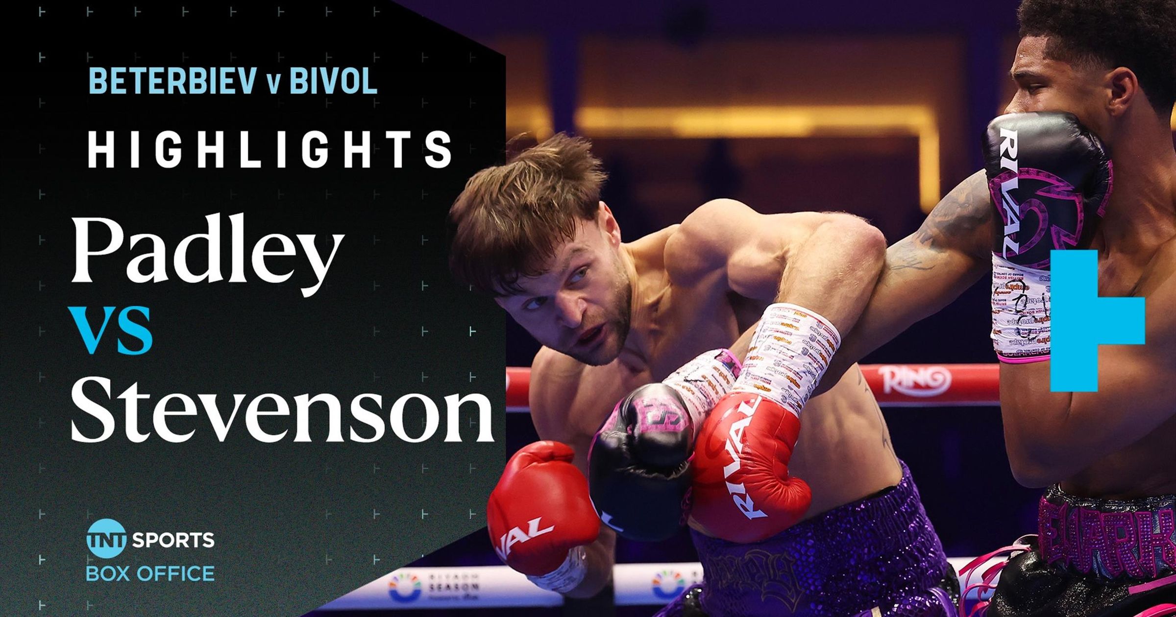 Highlights: Stevenson stops Padley in ninth round to defend lightweight title