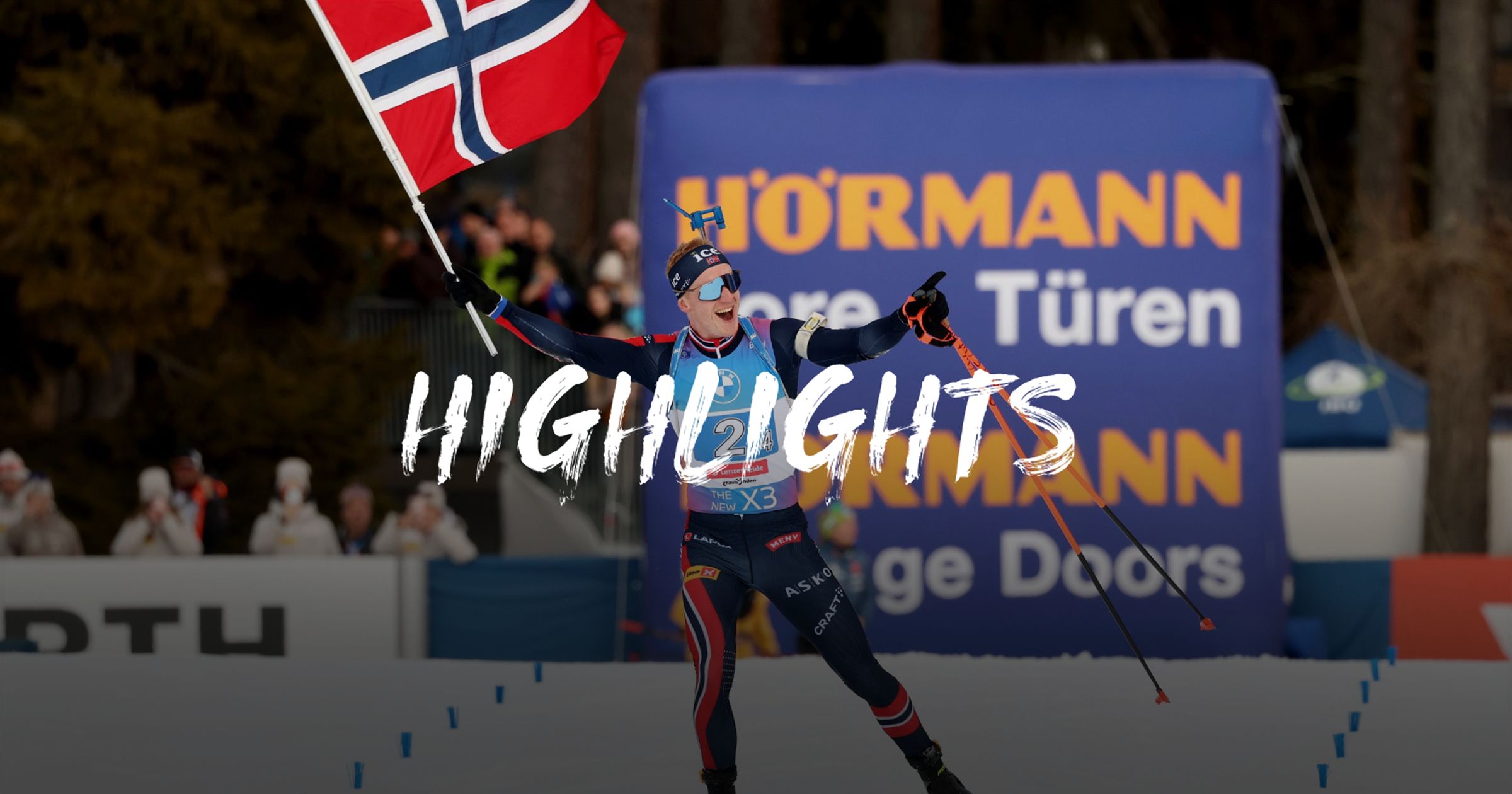 Thingnes Boe leads Norway home for biathlon relay success in Lenzerheide