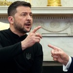 Trump and Zelensky in extraordinary Oval Office shouting match