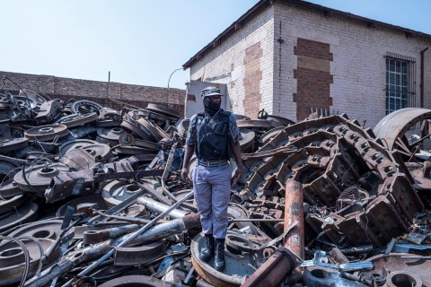 Infrastructure theft | Screws tightening on Buffalo City scrapyards