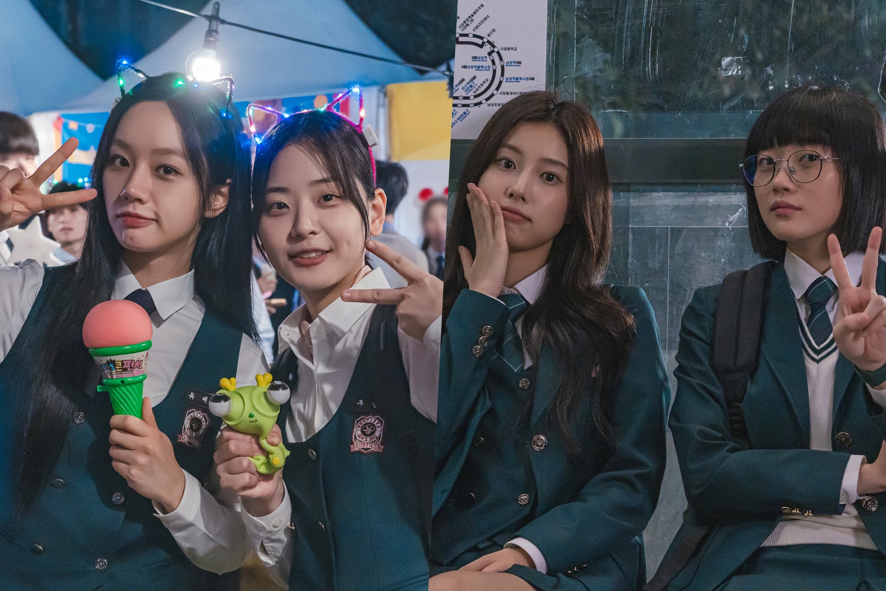 Hyeri, Chung Su Bin, Kang Hye Won, And Oh Woo Ri Showcase Adorable Chemistry Behind The Scenes Of “Friendly Rivalry”
