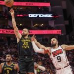 Warriors summer trade idea would swap three-time NBA champion big man for Nets center