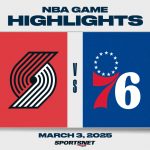 NBA Highlights: Trail Blazers 119, 76ers 102
